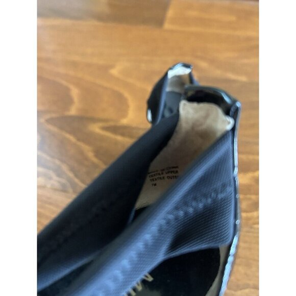 Michael by Michael Kors Womens Black Front Zipper Sexy Heels Size 7 M Open Toe - Picture 5 of 8